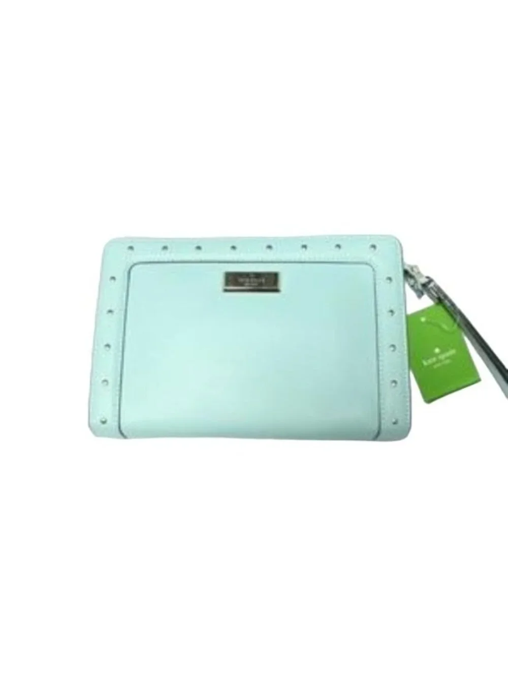 Kate Spade Yulie Helena Street Mint Green Wristlet